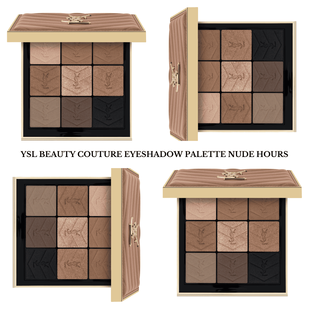 Palette Preview! YSL Beauty Couture Eyeshadow Palette Nude Hours – BeautyVelle