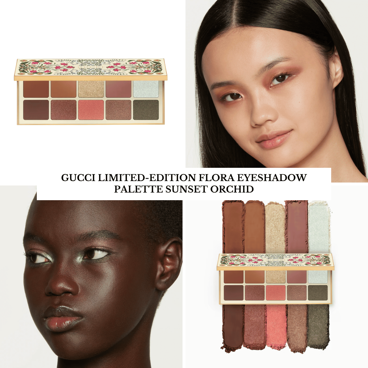 Gucci Limited-Edition Flora Eyeshadow Palette Sunset Orchid – BeautyVelle