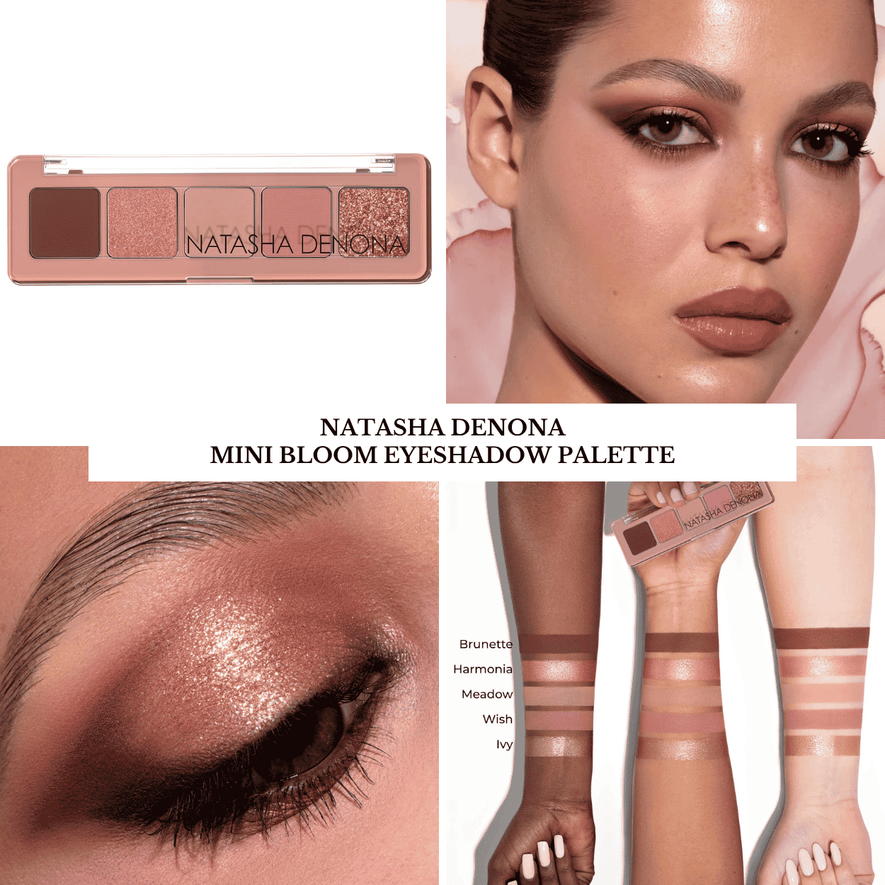Palette Preview! Natasha Denona Mini Bloom Eyeshadow Palette – BeautyVelle