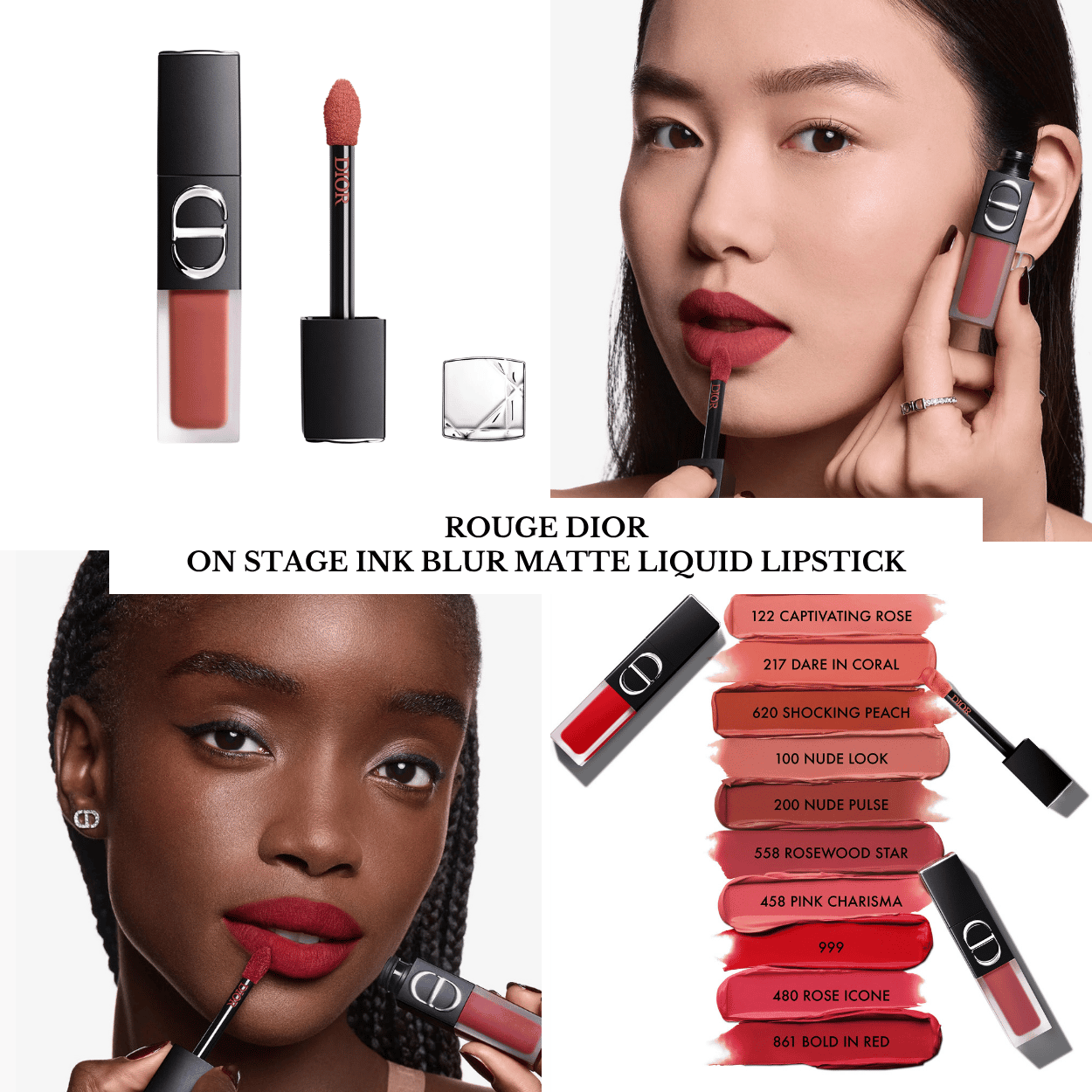 Sneak Peek! DIOR Rouge Dior On Stage Ink Blur Matte Liquid Lipstick – BeautyVelle