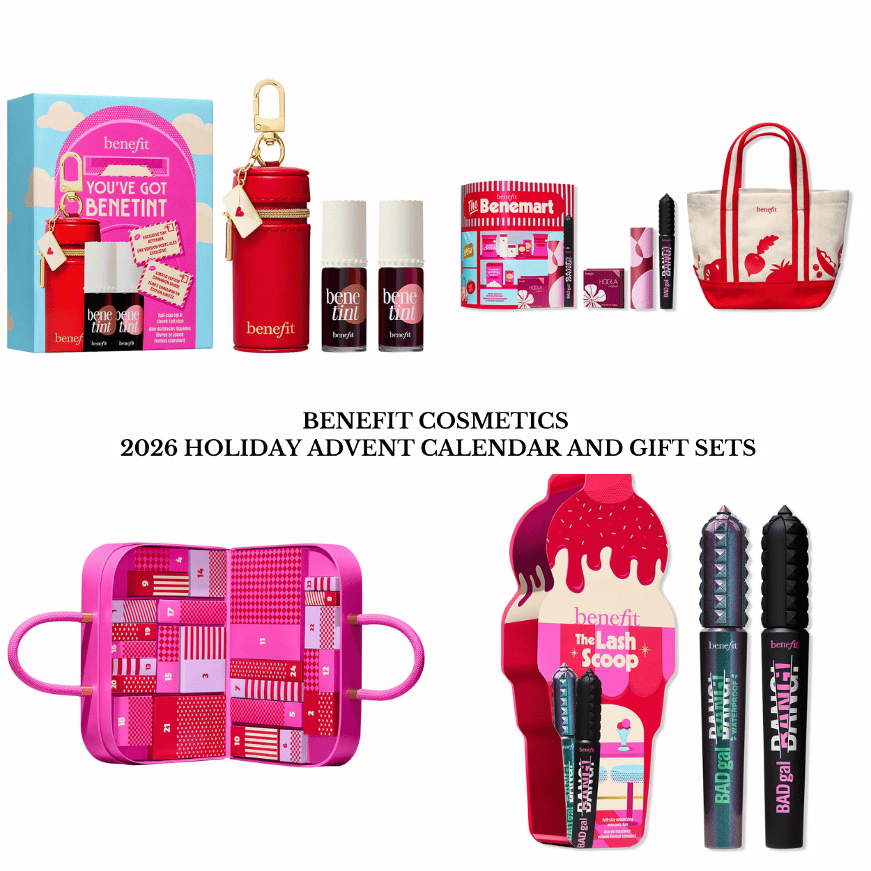 Benefit Cosmetics 2026 Holiday Advent Calendar and Gift Sets – BeautyVelle
