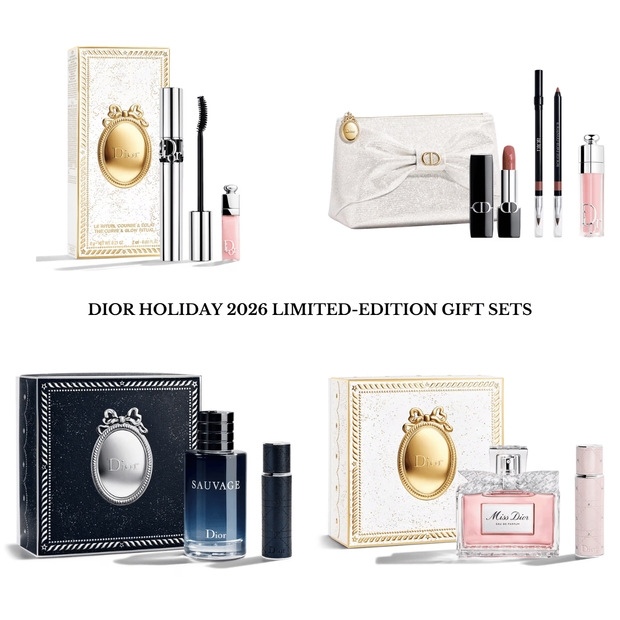DIOR Holiday 2026 Limited-Edition Gift Sets - BeautyVelle | Makeup