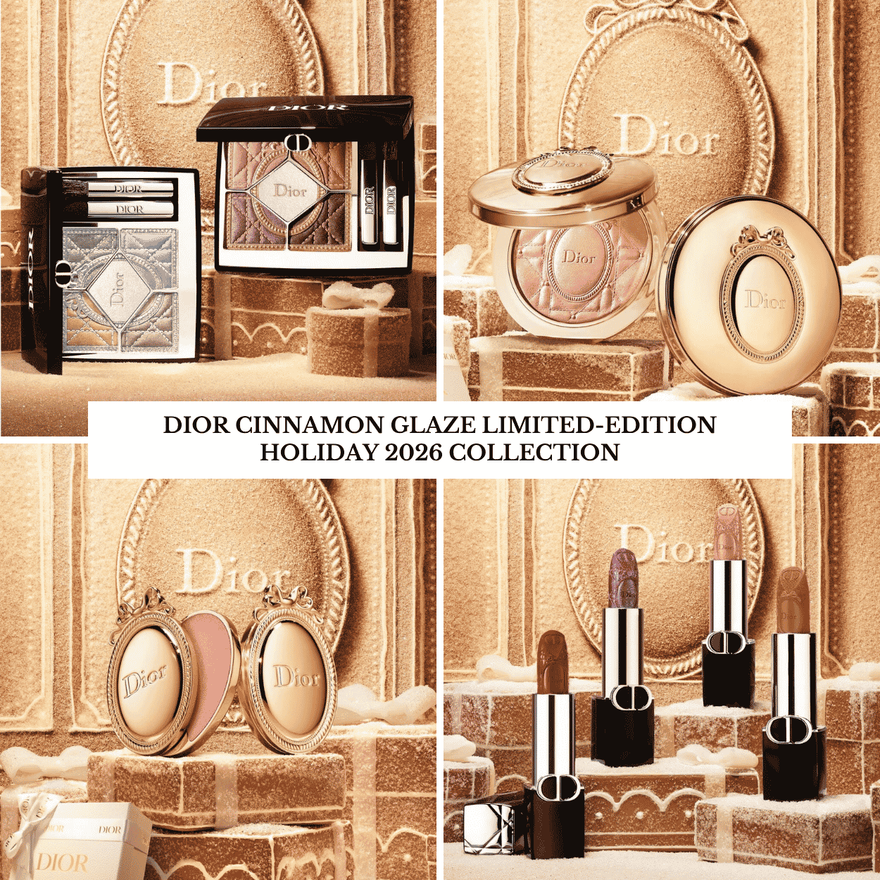 DIOR Cinnamon Glaze Limited-Edition Holiday 2026 Collection – BeautyVelle
